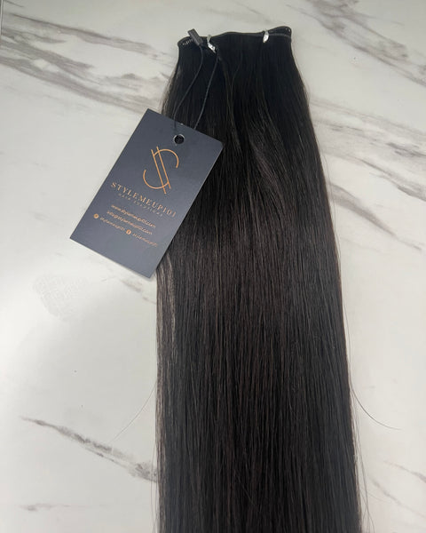#1B Espresso Genius Wefts
