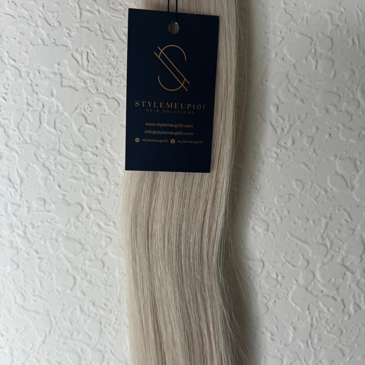 #60A Ash Blonde Standard Tape Ins (50 grams)