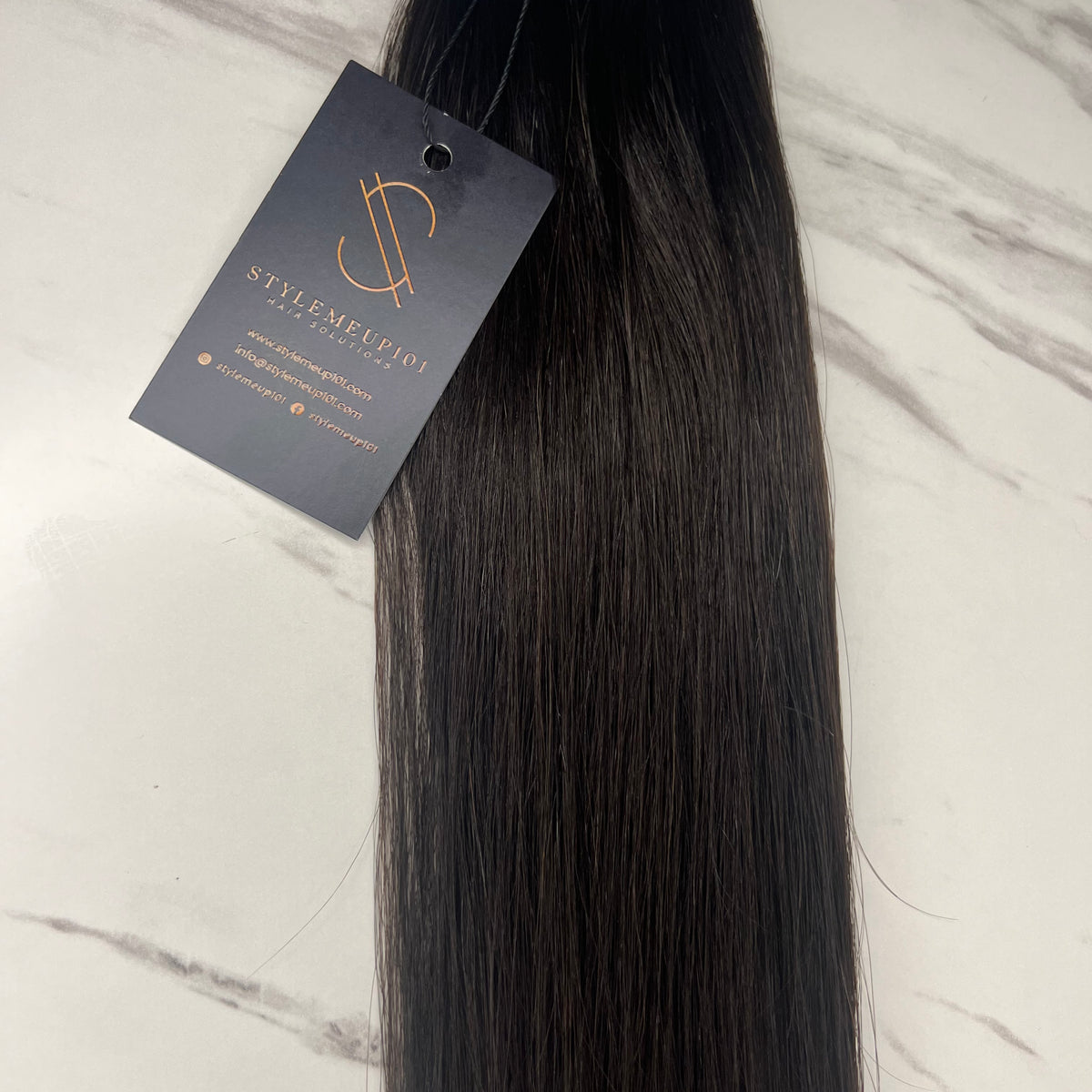 #1B Espresso Genius Wefts