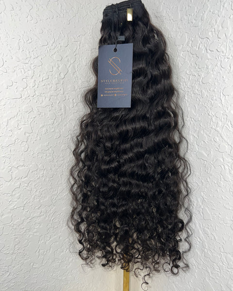 Luxe Natural Curly Wefts