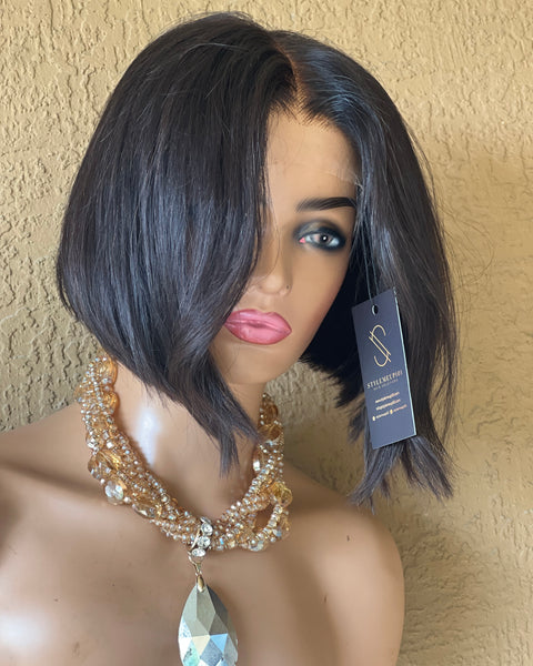 Janey 5x5 Glueless Closure Wig