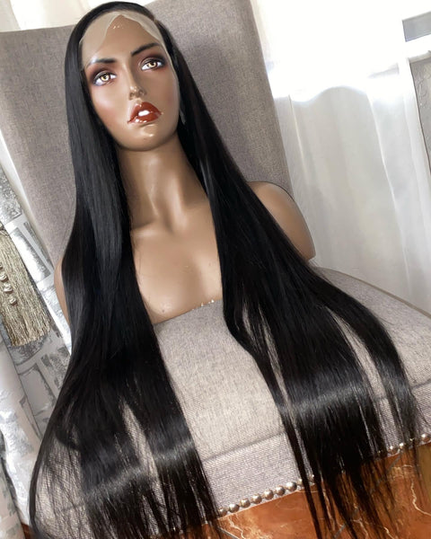 30” Custom Frontal Wig (Side Part)